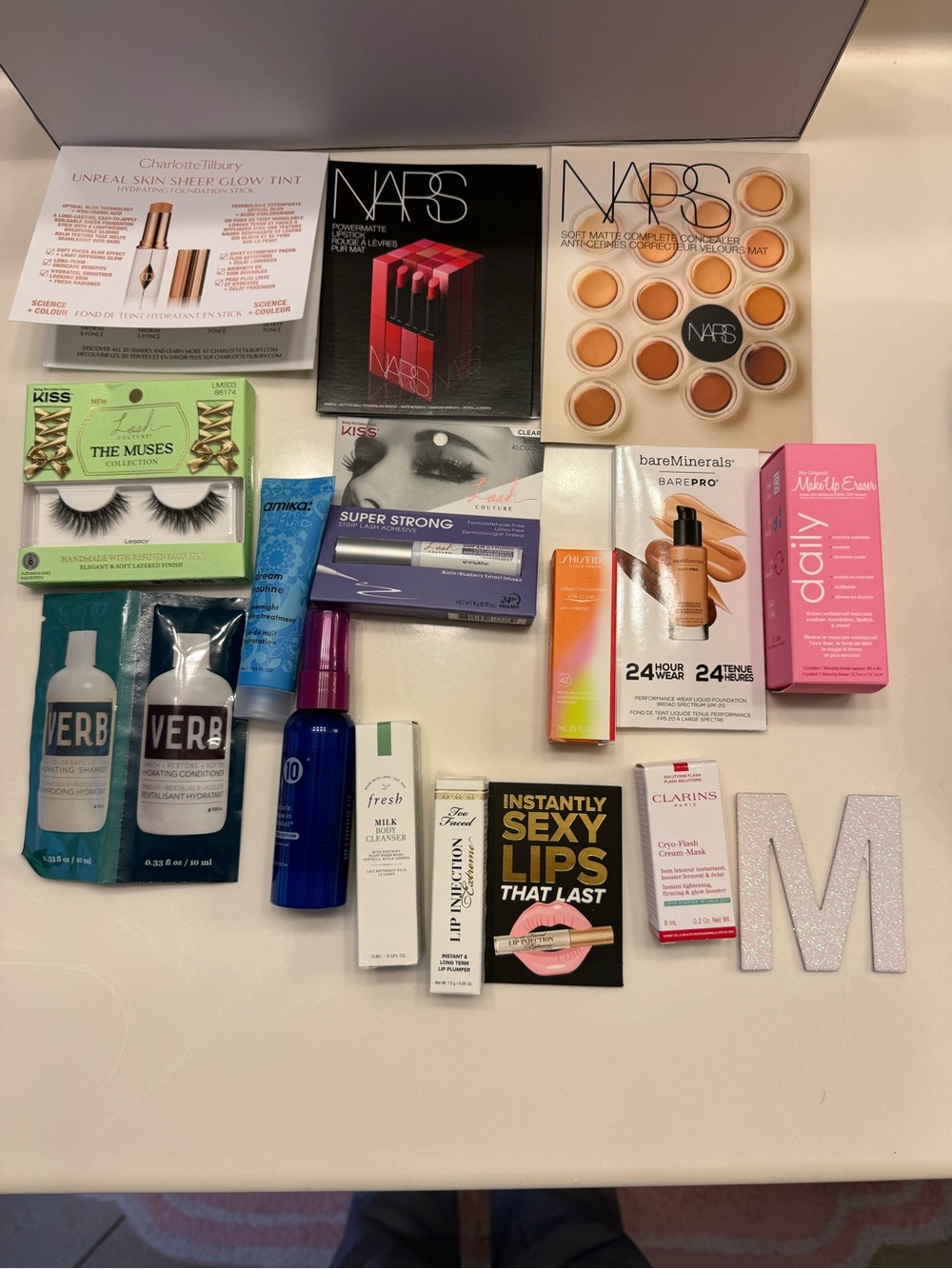 Mixed Beauty Lot Makeup Skincare Samples Travel Size Assorted